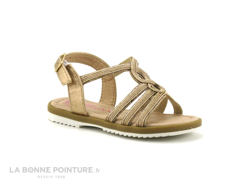 Wipop YAGOOD Bronze - Sandale Fille Brillante 3 Wipop YAGOOD Bronze - Sandale Fille Brillante