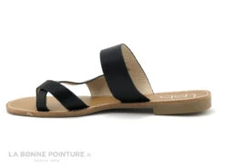 LPB ASHA Noir Metal - Tong Plate Femme -Chaussure Offre Boutique cd24607c73b9e66c561f35ea11d5d5ef img 9636.jpg 159480