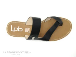 LPB ASHA Noir Metal - Tong Plate Femme -Chaussure Offre Boutique cd24607c73b9e66c561f35ea11d5d5ef img 9638.jpg 159477