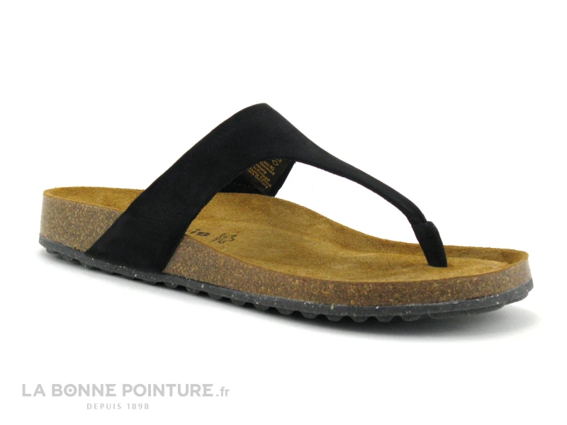 Tamaris 1-27500-26 001 Black - Tong Cuir Noir - Femme 3 Tamaris 1-27500-26 001 Black - Tong Cuir Noir - Femme