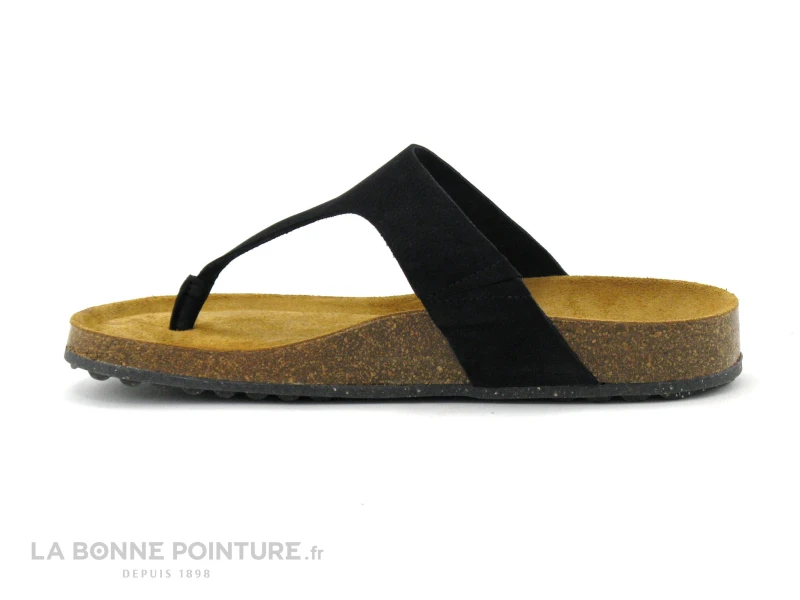 Tamaris 1-27500-26 001 Black - Tong Cuir Noir - Femme 5 Tamaris 1-27500-26 001 Black - Tong Cuir Noir - Femme â Image 3