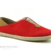 CM Mediterranea 37126001 - Rouge Et Camel - Chaussure Espadrille
