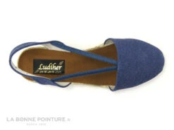 Ludiher 365 Marino - Espadrille Talon Compense - Toile Bleue -Chaussure Offre Boutique cd24607c73b9e66c561f35ea11d5d5ef img 9777.jpg 171219