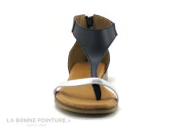 Jordana 3594 - Bleu Marine Et Argent - Sandale Femme Avec Zip -Chaussure Offre Boutique cd24607c73b9e66c561f35ea11d5d5ef img 9960.jpg 171482