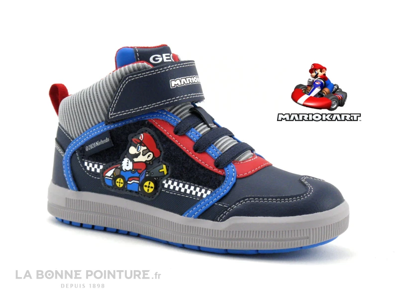 Geox MARIOKART J164AB - Arzach - Navy Royal - Basket Montante 3 Geox MARIOKART J164AB - Arzach - Navy Royal - Basket Montante